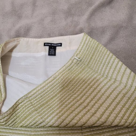 Club Monaco embroidered skirt size 4 - Picture 6 of 11